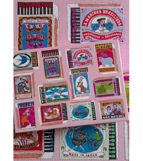 Streichhölzer - Puzzle 1000 Teile Happily Puzzles  coole lustige schöne puzzle kaufen shönes motiv