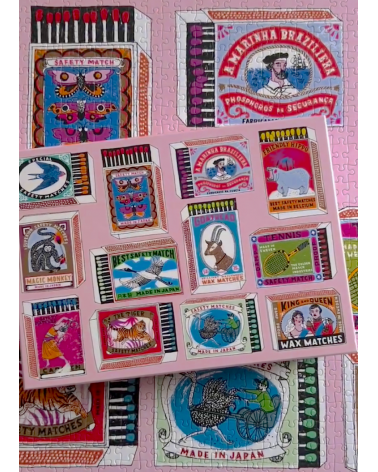 Streichhölzer - Puzzle 1000 Teile Happily Puzzles  coole lustige schöne puzzle kaufen shönes motiv