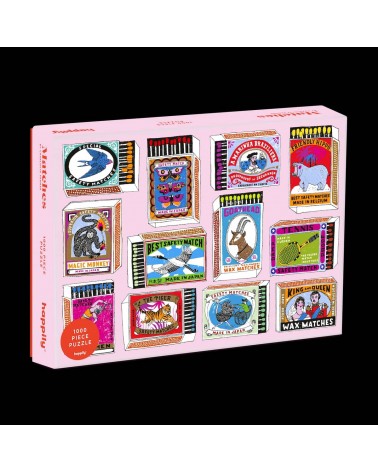 Streichhölzer - Puzzle 1000 Teile Happily Puzzles  coole lustige schöne puzzle kaufen shönes motiv