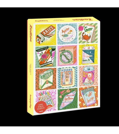 Zodiac - Puzzle 1000 Teile Happily Puzzles  coole lustige schöne puzzle kaufen shönes motiv