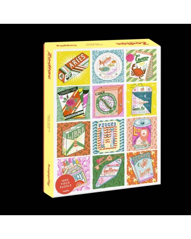 Zodiac - Puzzle 1000 Teile Happily Puzzles  coole lustige schöne puzzle kaufen shönes motiv
