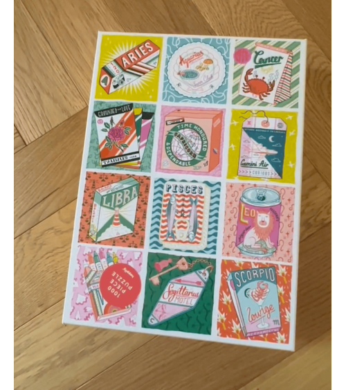 Zodiac - Puzzle 1000 Teile Happily Puzzles  coole lustige schöne puzzle kaufen shönes motiv