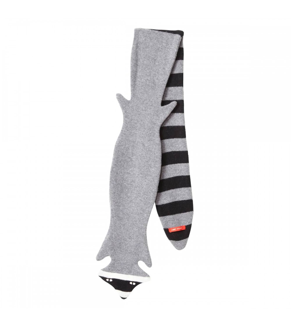 Raccoon - Original Wool Scarf Donna Wilson scarves for women mens scarf Kitatori Switzerland
