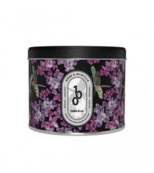 N°100 - Brombeere & Heidelbeere - Natürliche Duftkerze mit Sojawachs Beste Natürliche Duftkerzen im glas kaufen