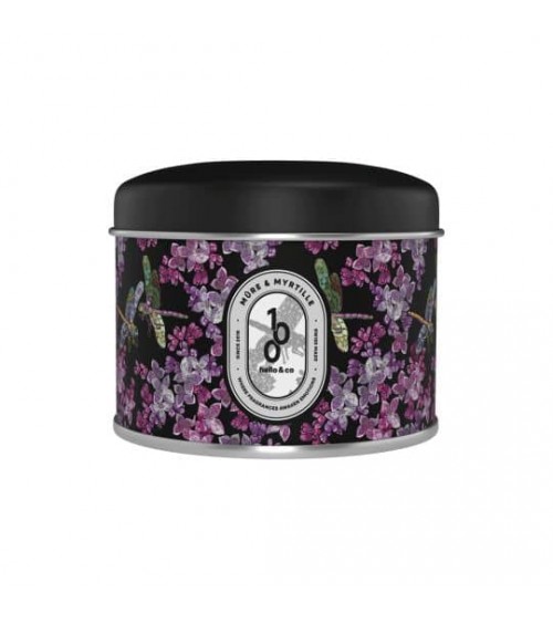 N°100 - Mûre & Myrtille - Bougie parfumée naturelle artisanale  artisanale maison originale naturelle suisse