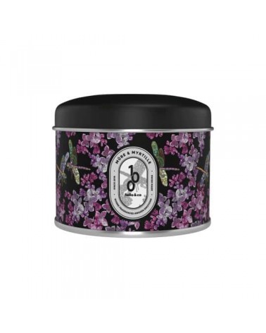 N°100 - Mûre & Myrtille - Bougie parfumée naturelle artisanale  artisanale maison originale naturelle suisse