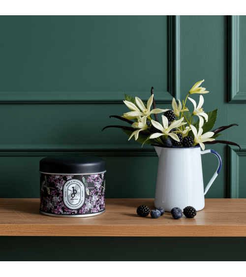 N°100 - Blackberry & Blueberry - Natural handmade scented candle handmade good smelling candles shop store