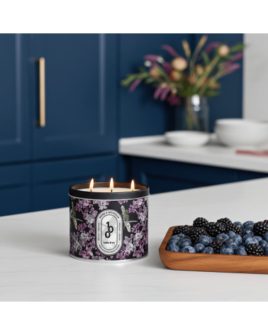 N°100 - Blackberry & Blueberry - Natural handmade scented candle handmade good smelling candles shop store