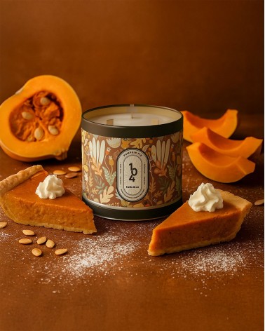 N°104 - Pumpkin Pie - Natural handmade scented candle handmade good smelling candles shop store