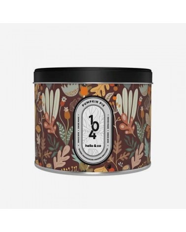 N°104 - Pumpkin Pie - Candela profumata naturale artigianale migliori candele profumate artigianali particolari