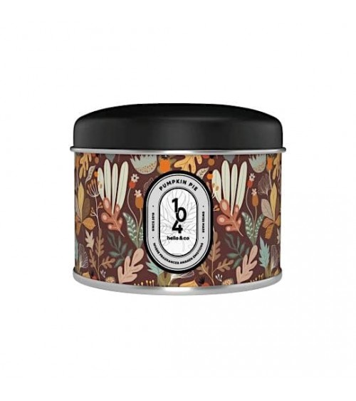 N°104 - Pumpkin Pie - Candela profumata naturale artigianale migliori candele profumate artigianali particolari