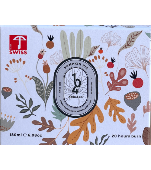 N°104 - Pumpkin Pie - Natural handmade scented candle handmade good smelling candles shop store