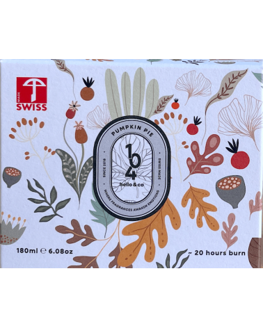 N°104 - Pumpkin Pie - Natürliche Duftkerze mit Sojawachs Beste Natürliche Duftkerzen im glas kaufen