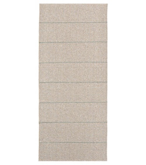 Tapis Vinyle - BRIELLE Vanilla Brita Sweden tapis scandinave en vinyle lavable en machine de cuisine exterieur salon couloir