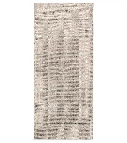 Tapis Vinyle - BRIELLE Vanilla Brita Sweden tapis scandinave en vinyle lavable en machine de cuisine exterieur salon couloir