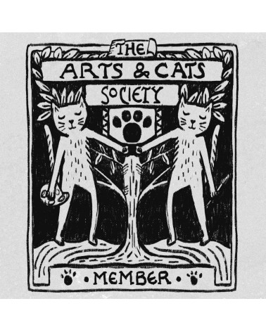 Wooden Pin - Arts & Cats society Niaski broches and pins hat pin badges collectible