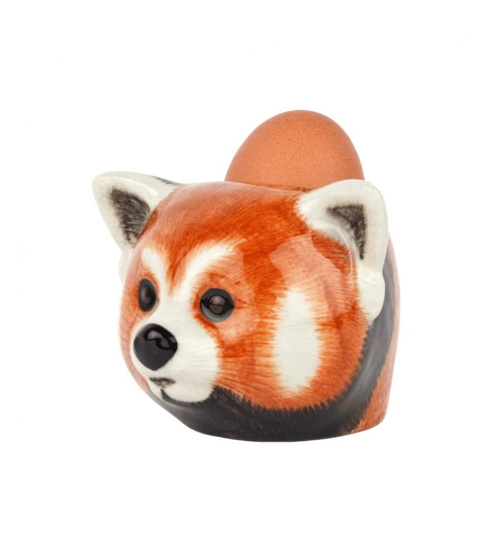 Panda roux - Coquetier en céramique Quail Ceramics oeuf original design