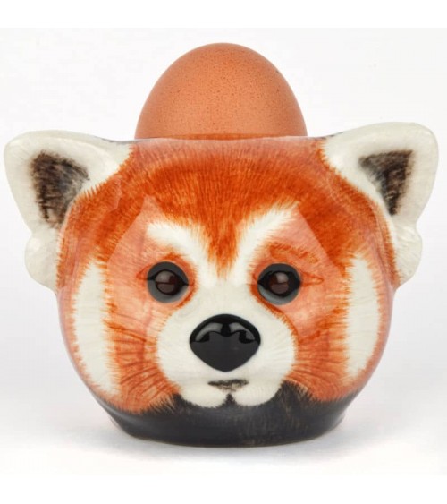 Panda rosso - Porta uova in ceramica Quail Ceramics portauova design particolari