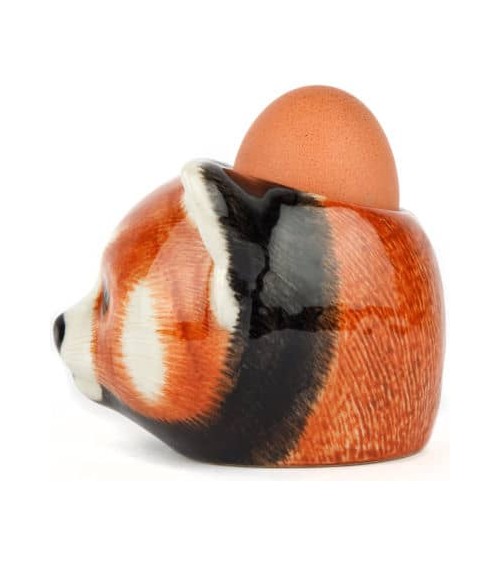 Panda rosso - Porta uova in ceramica Quail Ceramics portauova design particolari