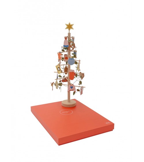 ADVENT TREE - albero calendario dell avvento in legno Jurianne Matter Decorazioni natalizie eleganti particolari decoro natal...