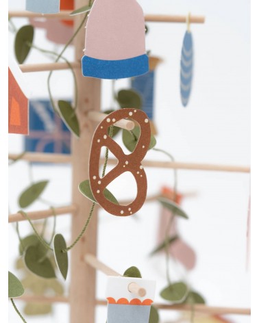 ADVENT TREE - christmas countdown, original advent calendar Jurianne Matter 2024 christmas decorations xmas tree decorations