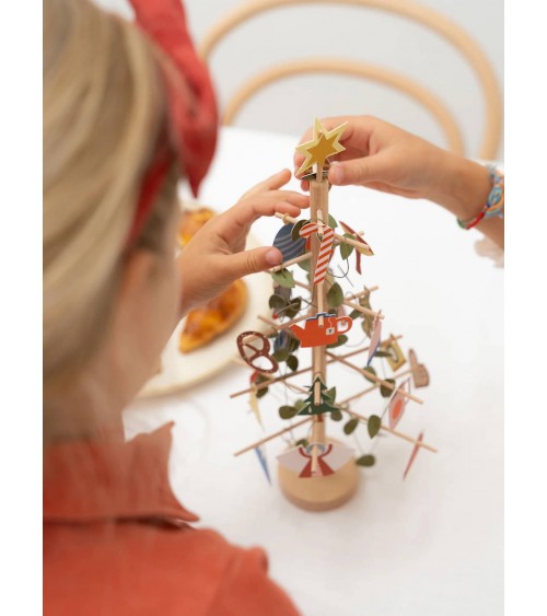 ADVENT TREE - christmas countdown, original advent calendar Jurianne Matter 2024 christmas decorations xmas tree decorations