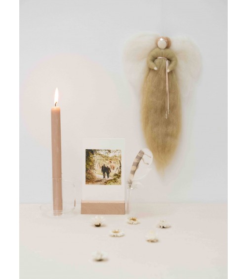 Ange en laine IRINI - kaki Jurianne Matter original kitatori suisse