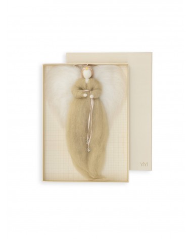 Ange en laine IRINI - kaki Jurianne Matter original kitatori suisse