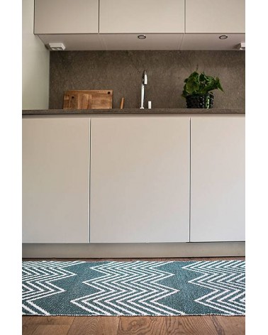 Tapis Vinyle - MINI Pine Brita Sweden plastique d exterieur de salon cuisine devant évier entrée couloir pour terrasse lavable