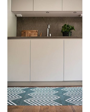 Vinyl Teppich - MINI Pine Brita Sweden küchenteppich küchenläufer waschbar waschbarer outdoor teppich Teppichläufer balkon