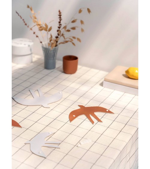 SVERM Wand Vögel - Wanddeko aus Papier