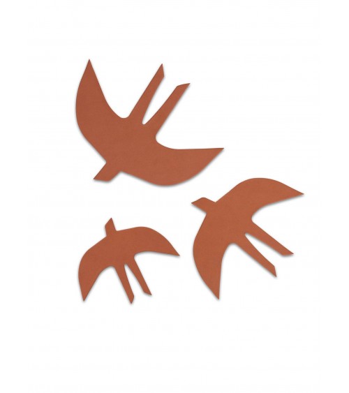 SVERM uccelli da parete - Decorazione da parete in carta