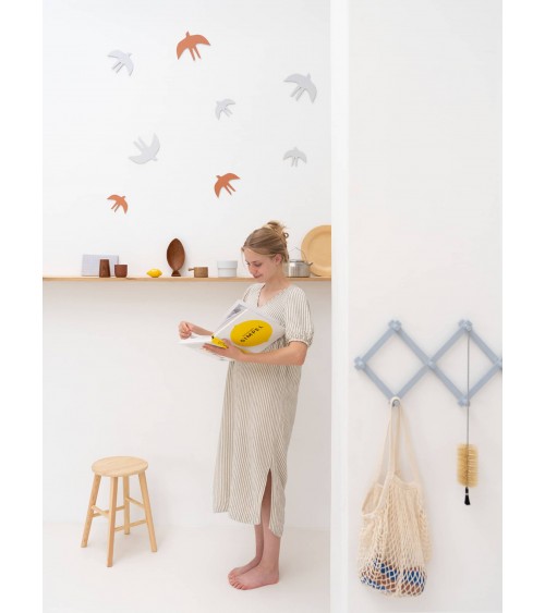 SVERM oiseaux muraux - Décoration murale en papier