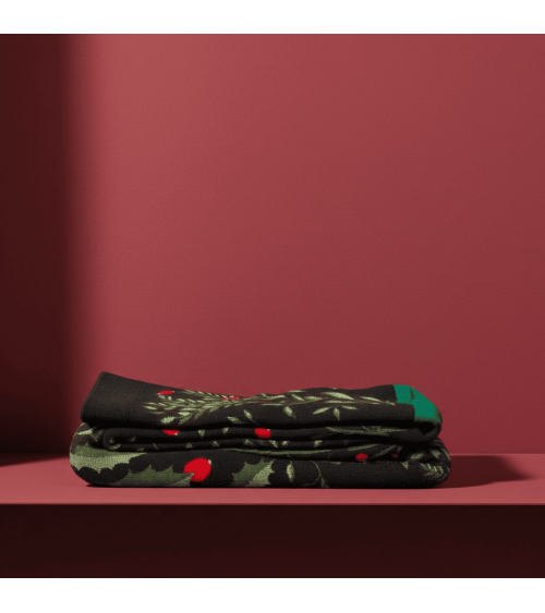 Cueillette Faux Noir - Chaussettes en coton égyptien Bonne Maison jolies pour femme originales pour homme chausset rigolotes ...