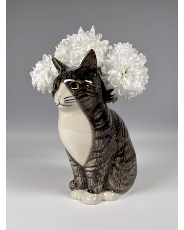 Kleine Vase Katze - Millie Quail Ceramics vasen deko blumenvase blume vase design dekoration spezielle schöne kitatori schwei...