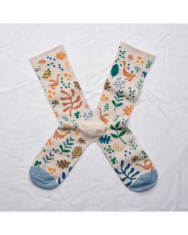 Semis Gris-Clair - Socken aus ägyptischer Baumwolle Bonne Maison socke kuschelsocken für damen lustig herren farbige coole so...