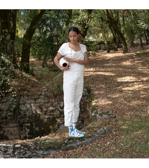 Plaisirs de la Campagne Naturel - Calze in cotone egiziano