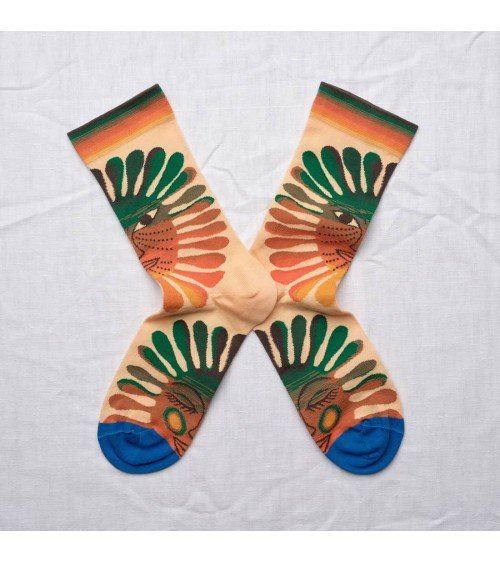 Masque Craft - Chaussettes en coton égyptien Bonne Maison jolies pour femme originales pour homme chausset rigolotes drole Su...