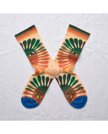 Masque Craft - Socken aus ägyptischer Baumwolle Bonne Maison socke kuschelsocken für damen lustig herren farbige coole socken