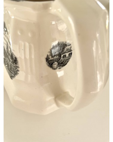 Caffettiera / teiera vintage - Landschap kitatori mobili Oggetto di design vintage svizzera