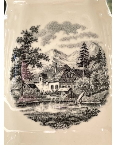 Caffettiera / teiera vintage - Landschap kitatori mobili Oggetto di design vintage svizzera