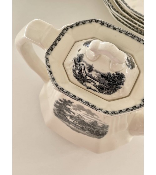 Cafetière / Théière Vintage - Landschap kitatori meuble vintage shop online boutique suisse
