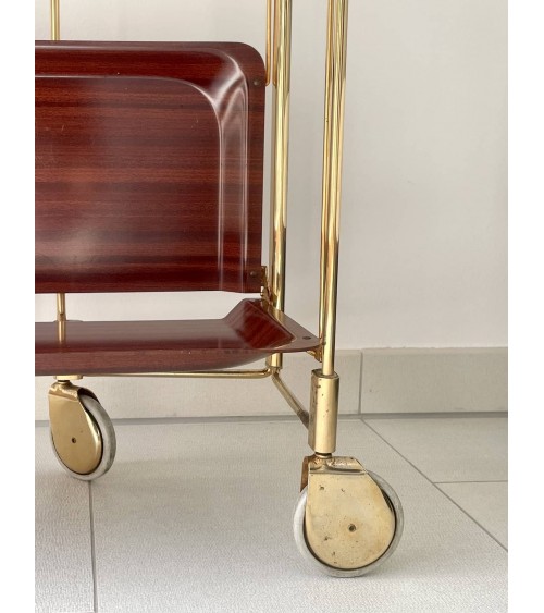 Gerlinol Dinett - Carrello portavivande vintage kitatori mobili Oggetto di design vintage svizzera Gerlinol Dinett - Carrello portavivande vintage kitatori mobili Oggetto di design vintage svizzera