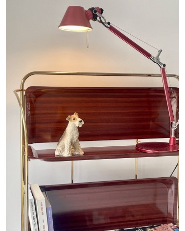 Gerlinol Dinett - Carrello portavivande vintage kitatori mobili Oggetto di design vintage svizzera