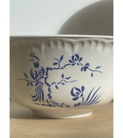 Soupière vintage Digoin Sarreguemines - Paradis kitatori meuble vintage shop online boutique suisse