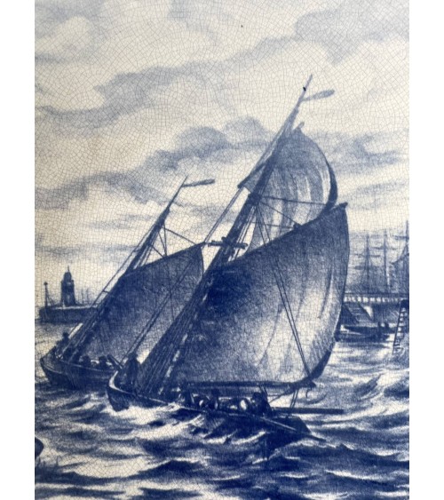 Assiette murale décorative vintage - Villeroy & Boch - Wallerfangen kitatori meuble vintage shop online boutique suisse