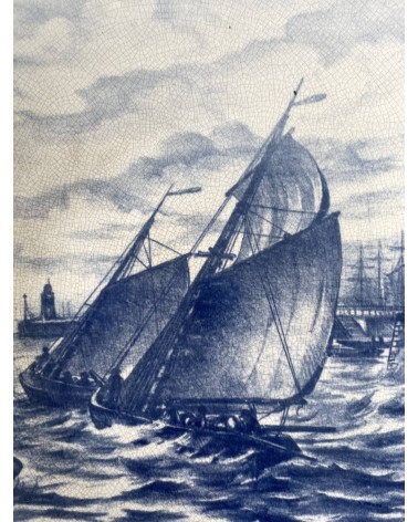 Assiette murale décorative vintage - Villeroy & Boch - Wallerfangen kitatori meuble vintage shop online boutique suisse