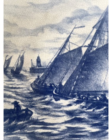 Assiette murale décorative vintage - Villeroy & Boch - Wallerfangen kitatori meuble vintage shop online boutique suisse