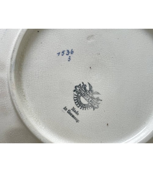 Piatto da parete decorativo d'epoca - Villeroy & Boch - Wallerfangen kitatori mobili Oggetto di design vintage svizzera Piatto da parete decorativo d'epoca - Villeroy & Boch - Wallerfangen kitatori mobili Oggetto di design vintage svizzera