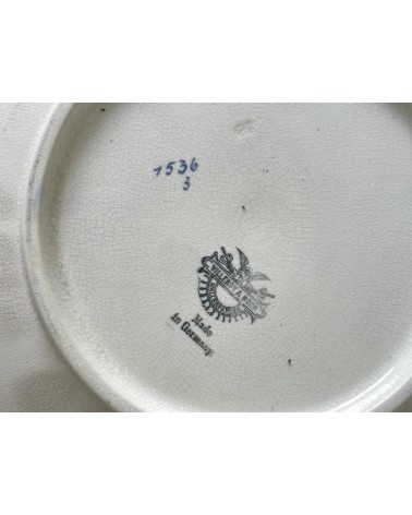Piatto da parete decorativo d'epoca - Villeroy & Boch - Wallerfangen kitatori mobili Oggetto di design vintage svizzera